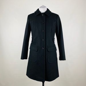 Victoria Secret 100% Wool Lady Coat Size 2P EUC